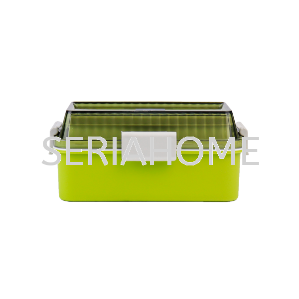 Superlock 2 Layer Rectangular Lunchbox - 1,300 ML Green Superlock Set & Lunchbox Series Super Lock Malaysia, Negeri Sembilan, Nilai Supplier, Suppliers, Supply, Supplies | SERIAHOME (M) SDN BHD