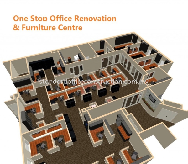 OFFICE INTERIOR Office Interior Renovation Malaysia, Selangor, Kuala Lumpur (KL), Klang Service, Design, Contractor | Standard Office Construction Works (M) Sdn Bhd