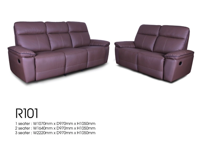 Custom made Half Leather PU Fabrics  Comfort Sofa 