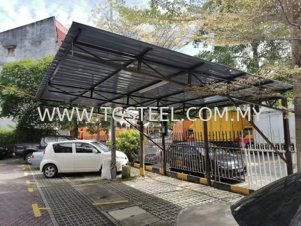 Car Porch Awning Residential Awning Kuala Lumpur (KL), Malaysia, Selangor, Cheras Supplier, Installation, Supply, Supplies | TG Steel Design & Engineering