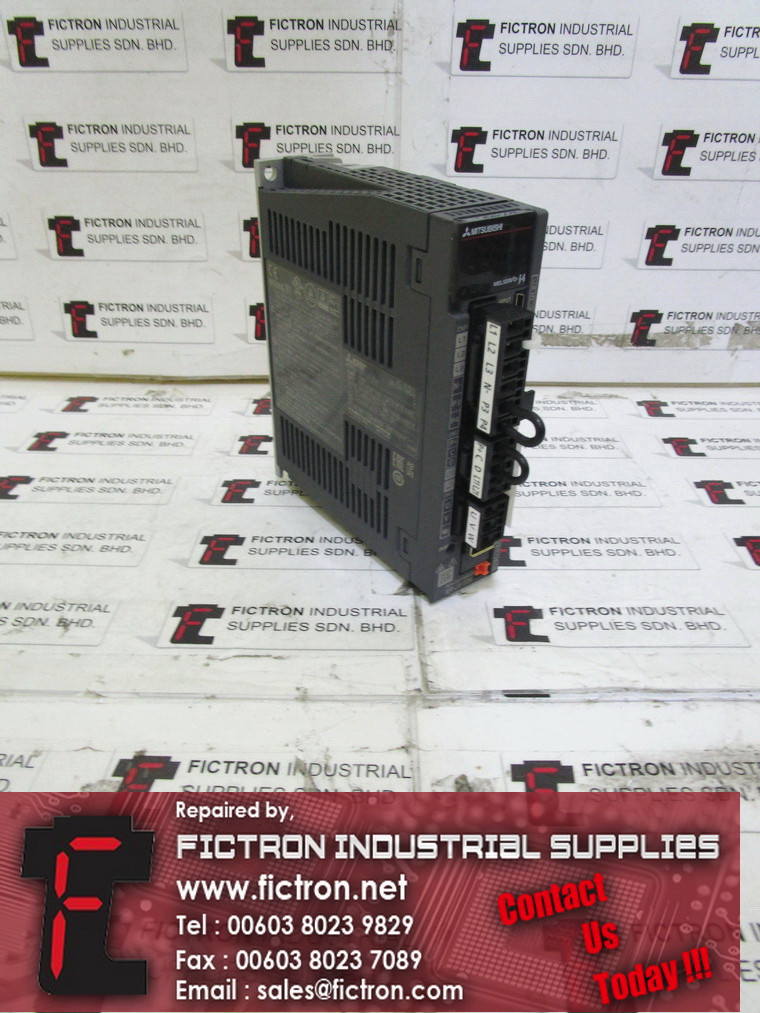 MR-J4-20A MRJ420A MITSUBISHI ELECTRIC AC Servo Amplifier Supply Repair Malaysia Singapore Indonesia USA Thailand
