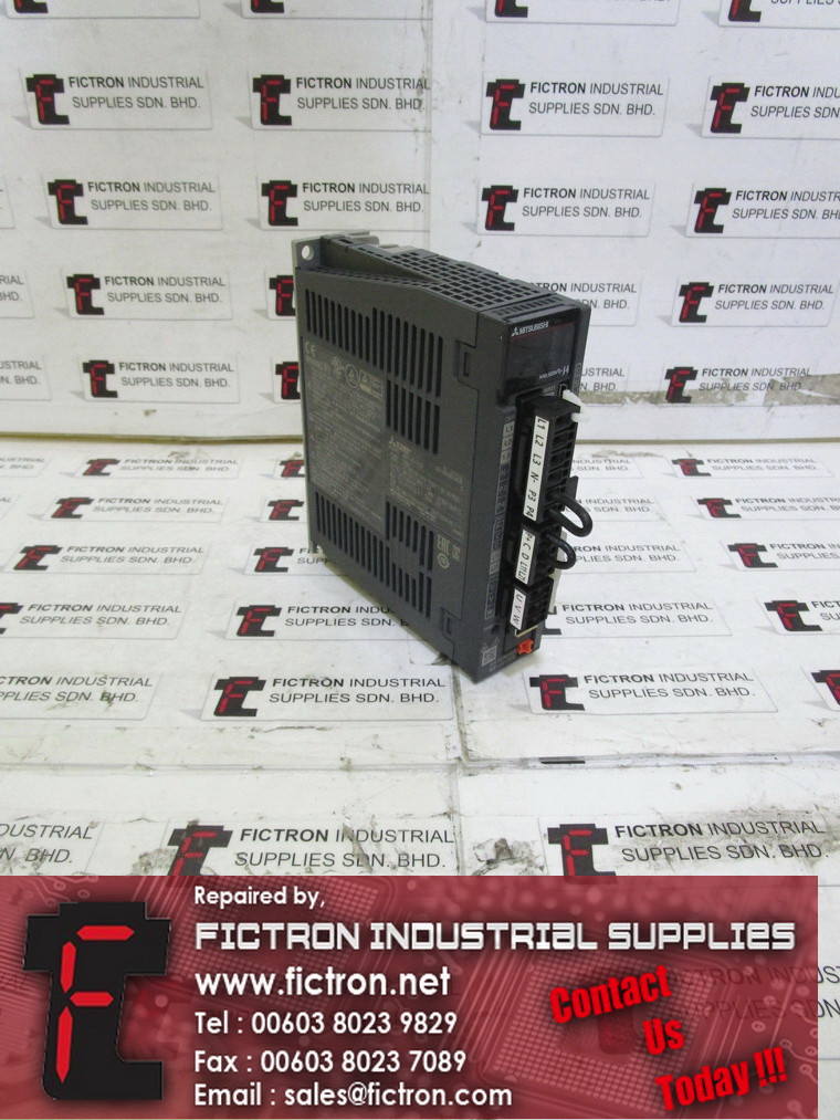 MR-J4-10A MRJ410A MITSUBISHI ELECTRIC AC Servo Amplifier Supply Repair Malaysia Singapore Indonesia USA Thailand