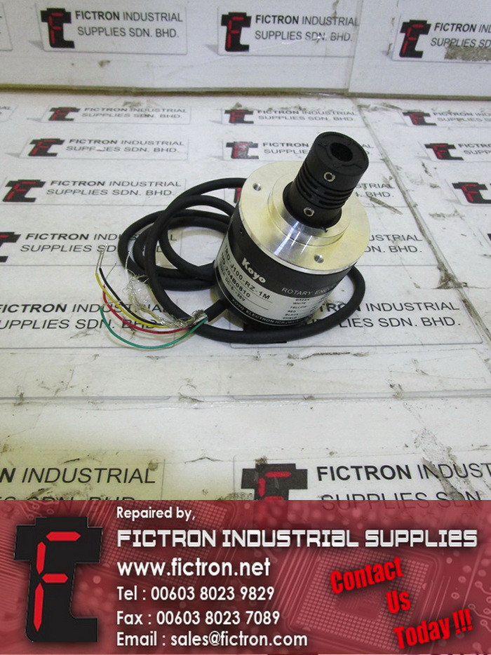 TRD-J100-RZ-1M TRDJ100RZ1M KOYO Rotary Encoder Repair Malaysia Singapore Indonesia USA Thailand