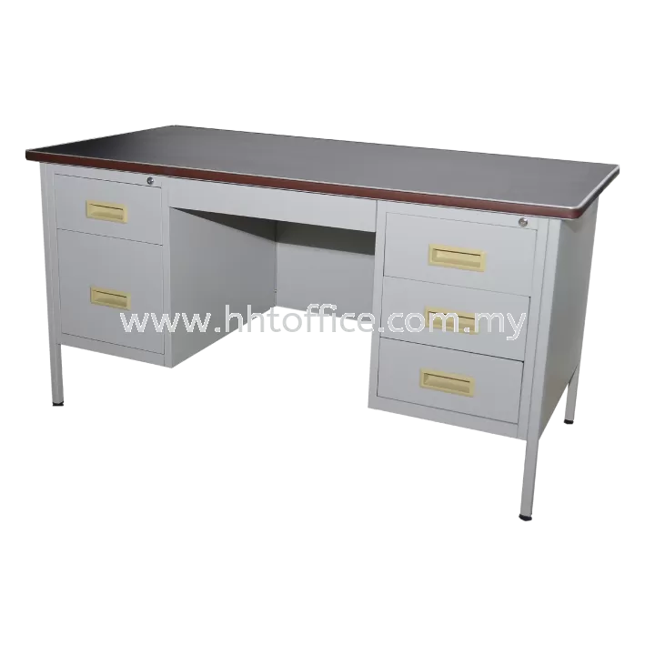 S103/MT - 5' Double Pedestal Desk 