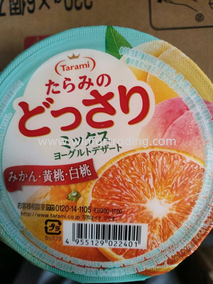Tarami Dosari Mix Fruit Yogurt Dessert 230g Japan Cereal Jelly Konnyaku Malaysia Johor