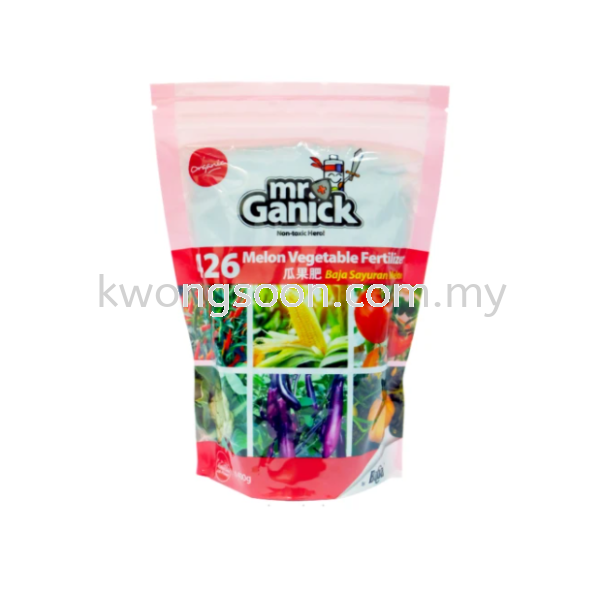 Mr Ganick 426 Organic Melon Vegetable Fertilizer (400G) Fertilizer Gardening / Agriculture  Johor Bahru (JB), Malaysia, Johor Jaya Supplier, Wholesaler, Retailer, Supply | Kwong Soon Trading Co.