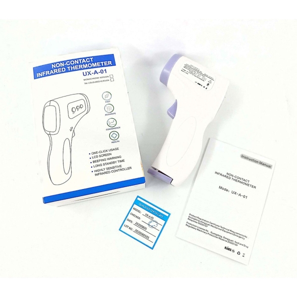 Non-Contact Infrared Thermometer UX-A-01 Health Accessories COVID-19 Johor Bahru (JB), Malaysia Supplier, Suppliers, Supply, Supplies | Edustream Sdn Bhd