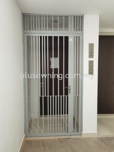 Grill Door @Vivo Residence 9 Seputeh, Jalan Klang Lama, Kuala Lumpur Grill Door Selangor, Malaysia, Kuala Lumpur (KL), Cheras Contractor, Service | Plus Awning & Iron Sdn Bhd