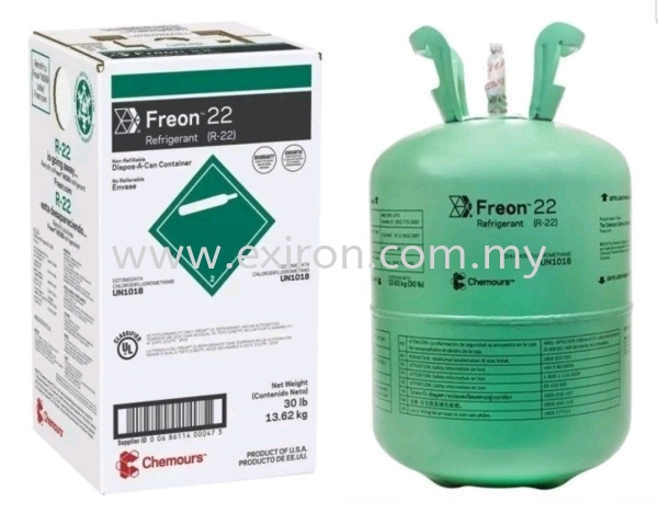 Chemours Freon R22 - 13.62kg Chemours  Freon Refrigerant Selangor, Malaysia, Kuala Lumpur (KL), Puchong Supplier, Suppliers, Supply, Supplies | Exiron Parts Supply Sdn Bhd