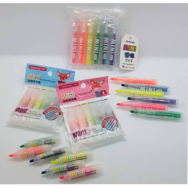 Mini Highlighter 6in1 ӫ ɫǺ Ŀ Highlighter Writing & Correction Stationery & Craft Johor Bahru (JB), Malaysia Supplier, Suppliers, Supply, Supplies | Edustream Sdn Bhd