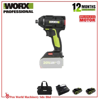 WORX WU294.2 20V BRUSHLESS IMPACT DRIVER