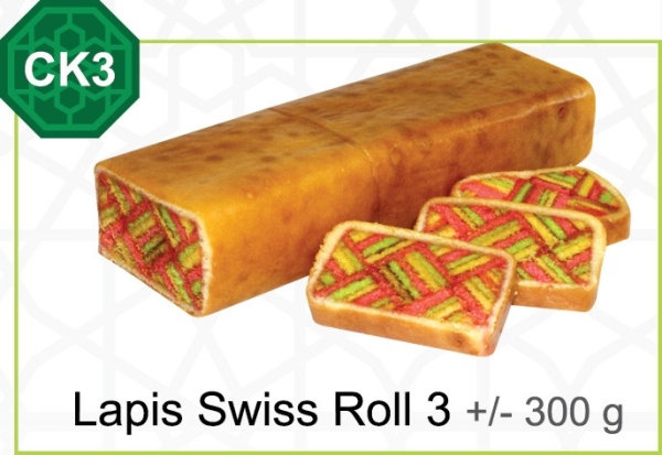 Lapis Swiss Roll 3 +/- 300 g Cakes Hotel Malaysia, Selangor, Kuala Lumpur (KL), Shah Alam, Petaling Jaya (PJ) Supplier, Manufacturer, Supply, Supplies | Milky Way Food Industries Sdn Bhd