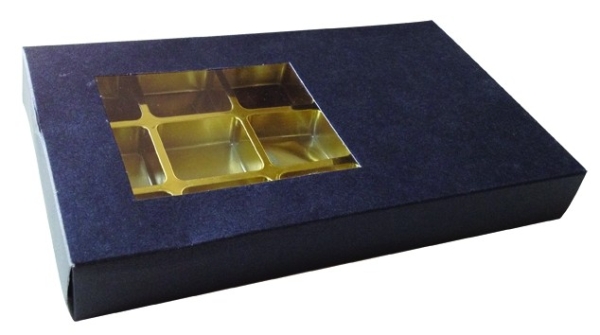 Z8 - 15 Cavities Gold Tray Gift Box Packaging Malaysia, Selangor, Kuala Lumpur (KL), Shah Alam, Petaling Jaya (PJ) Supplier, Manufacturer, Supply, Supplies | Milky Way Food Industries Sdn Bhd