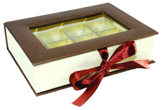 Z16 - 6 Cavities Gold Tray Gift Box Packaging Malaysia, Selangor, Kuala Lumpur (KL), Shah Alam, Petaling Jaya (PJ) Supplier, Manufacturer, Supply, Supplies | Milky Way Food Industries Sdn Bhd