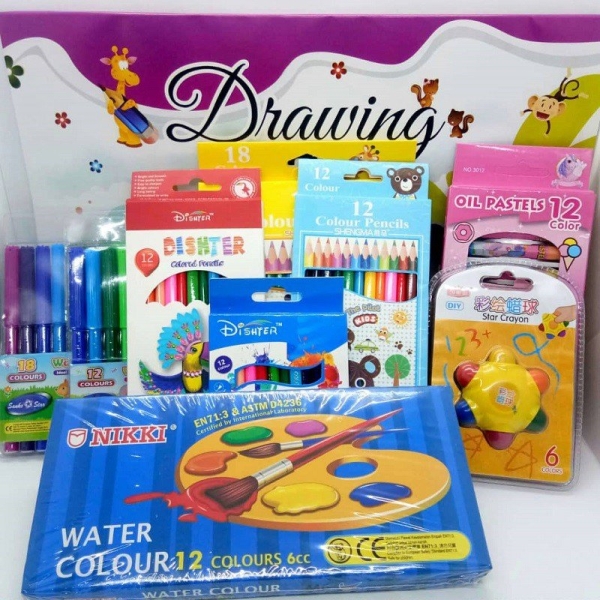 Stationery Value Set With Drawing Paper 135gsm ֵľ ͼֽ Stationery Set Stationery & Craft Johor Bahru (JB), Malaysia Supplier, Suppliers, Supply, Supplies | Edustream Sdn Bhd