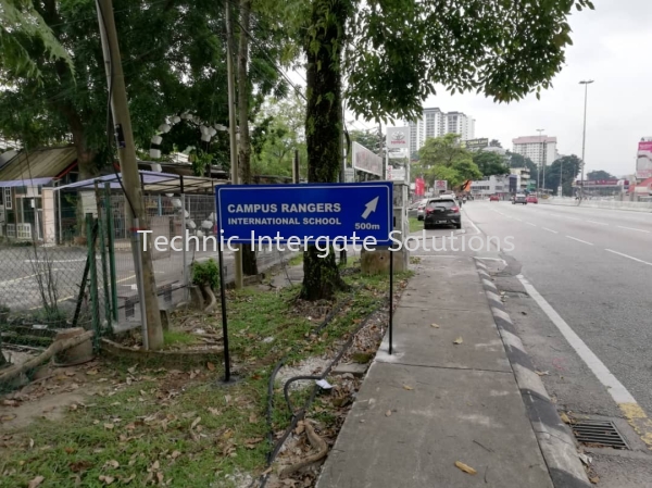 Road Sign  Road Sign Kuala Lumpur (KL), Malaysia, Selangor, Mont Kiara Manufacturer, Supplier, Supply, Supplies | Intergate Solutions Sdn Bhd