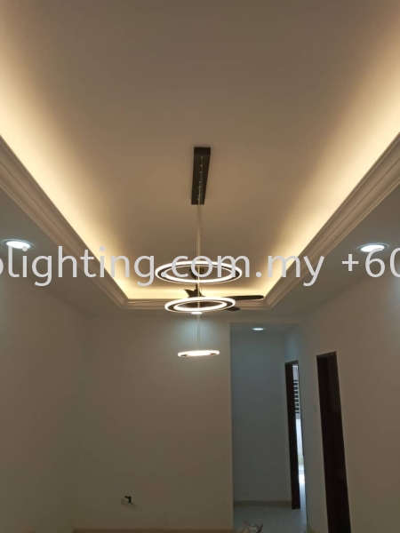  Promosi Cornice Siap Wiring ~ No XXXX , Jalan Scientex Jaya 33 , Taman Scientex , Senai  Johor Bahru JB Skudai Renovation | One Stop Lighting & Renovation