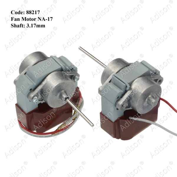 Code: 88217 NA-17AB Fan Motor Fan Motor Refrigerator Parts Melaka, Malaysia Supplier, Wholesaler, Supply, Supplies | Adison Component Sdn Bhd