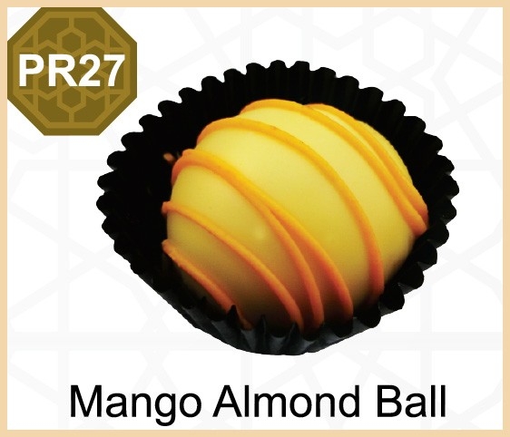 PR27-Mango Almond Ball Hari Raya Products Malaysia, Selangor, Kuala Lumpur (KL), Shah Alam, Petaling Jaya (PJ) Supplier, Manufacturer, Supply, Supplies | Milky Way Food Industries Sdn Bhd