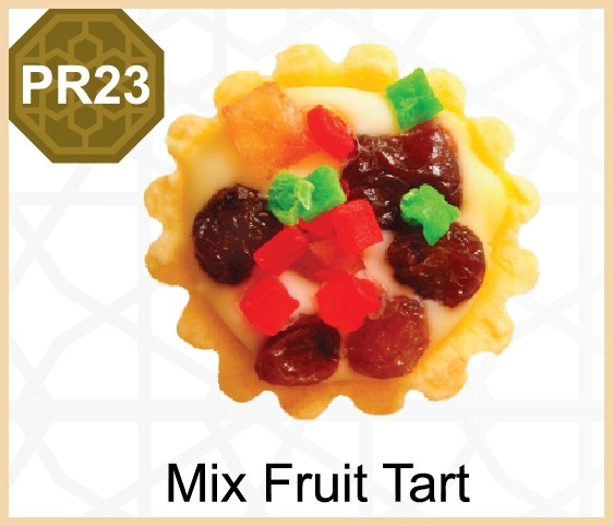 PR23-Mix Fruit Tart Hari Raya Products Malaysia, Selangor, Kuala Lumpur (KL), Shah Alam, Petaling Jaya (PJ) Supplier, Manufacturer, Supply, Supplies | Milky Way Food Industries Sdn Bhd