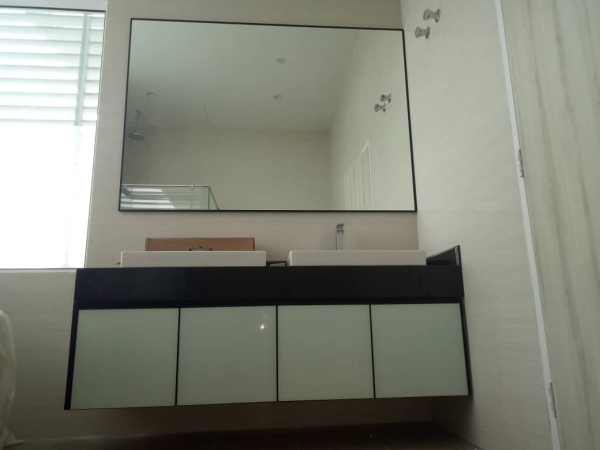 Vanity Unit Aluminium Vanity Top  JB, Johor Bahru, Malaysia Aluminium Fabrication, Glass Partition | METALIFE