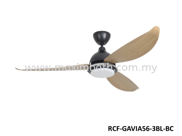 RCF-GAVIA56-3BL-BC Rubine Decorative Ceiling Fan Puchong, Selangor, Kuala Lumpur (KL), Malaysia Supplier, Suppliers, Supplies, Supply | Maxim Bath & Kitchen Gallery Sdn Bhd