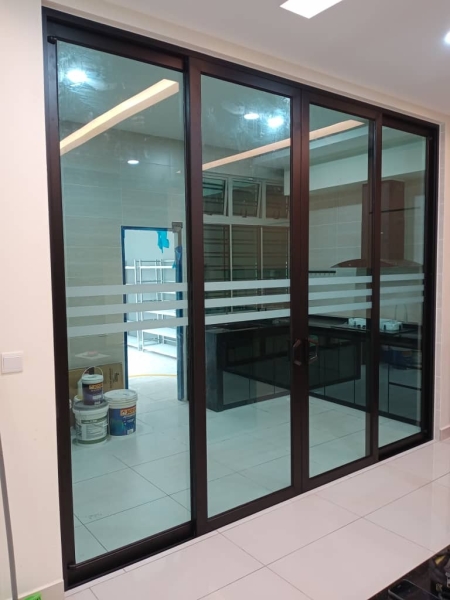 High Performance Sliding Door Aluminium Sliding Door  JB, Johor Bahru, Malaysia Aluminium Fabrication, Glass Partition | METALIFE