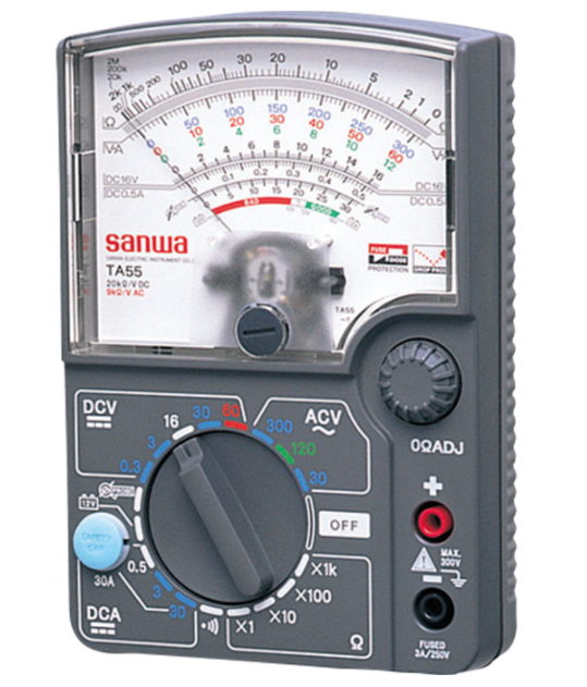 sanwa ta55 30a range supporting automobile measurement