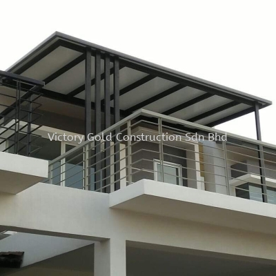 Glass Roof Awning