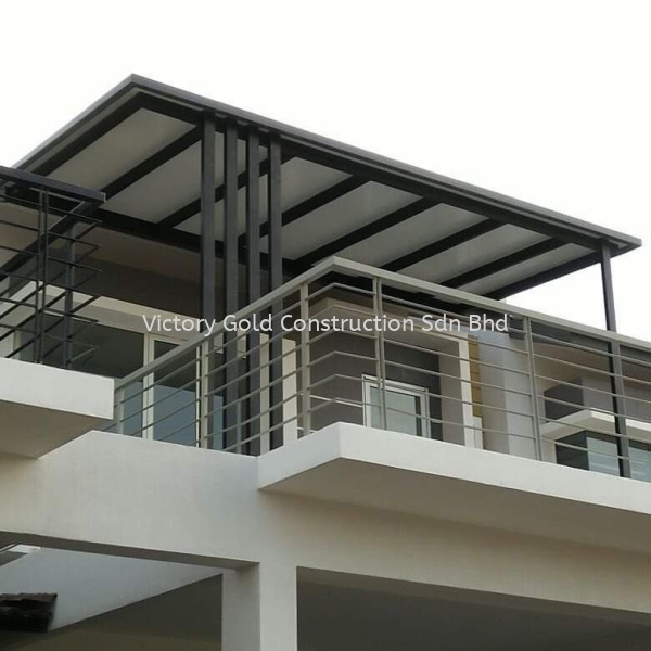 Glass Roof Awning Awning Melaka, Malaysia, Bukit Katil Service, Supplier, Supply, Supplies | VICTORY GOLD CONSTRUCTION SDN BHD