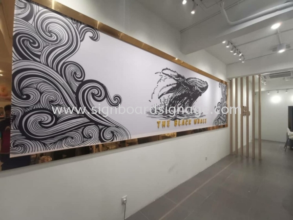 The Black Whale INJKET WALLPAPER PRINTING PRINTING Klang, Selangor, Malaysia, Kuala Lumpur (KL), Pahang, Kuantan Manufacturer, Maker, Supplier, Supply | Dynasty Print Solution