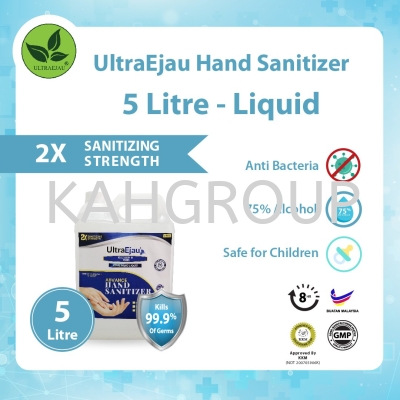 UltraEjau Hand Sanitizer 5 Liter - Liquid