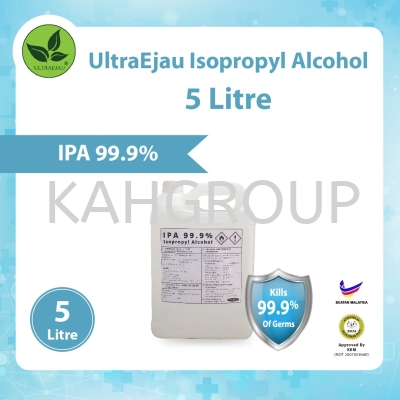 ISOPROPLY  ALCOHOL OF 99.9 % PURITY - 5Litre