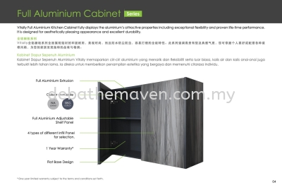 BRAND: VITALLY (Aluminium Cabinet/Drawer)