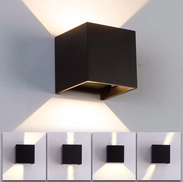 Square Outdoor Wall Light (Black) OUTDOOR WALL LIGHT Selangor, Malaysia, Kuala Lumpur (KL), Puchong Supplier, Suppliers, Supply, Supplies | TT Lighting