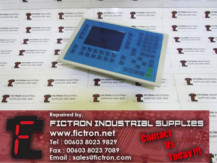 6AV6 542-0CA10-0AX0 6AV65420CA100AX0 SIEMENS HMI Operator Panel Supply Repair Malaysia Singapore Indonesia USA Thailand