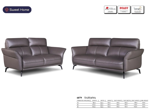 Half Leather comfort L-Shape sofa Penang