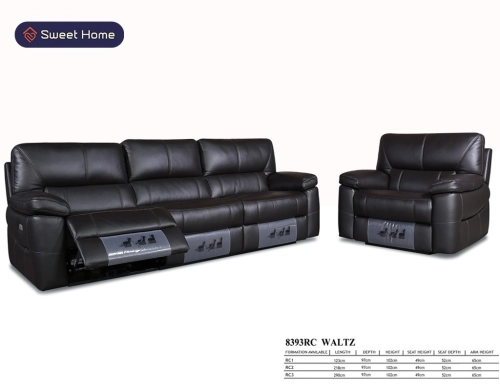 Half Leather comfort L-Shape sofa Penang