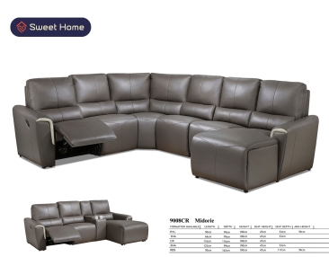 Half Leather comfort L-Shape sofa Penang