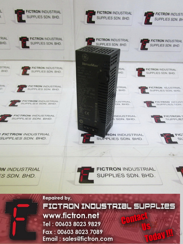 IC200PWR012D VERSAMAX GE FANUC PLC Power Supply Unit Supply Repair Malaysia Singapore Indonesia USA Thailand