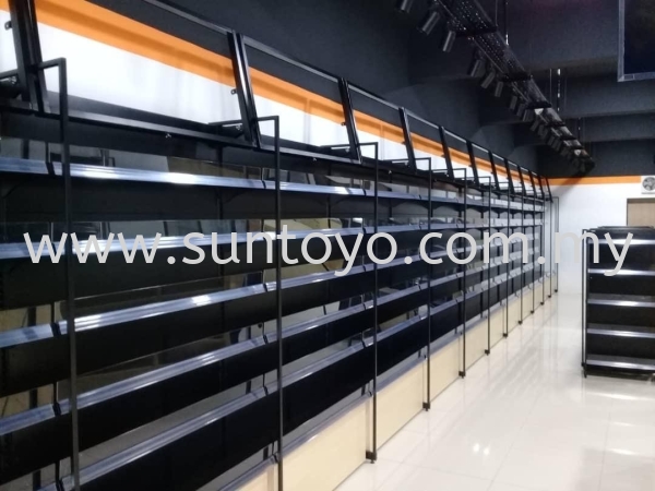 Gondola W/Frame Gondola Retail Display Rack Johor Bahru (JB), Malaysia, Johor Jaya, Taman Sentosa Supplier, Suppliers, Supply, Supplies | Suntoyo Enterprise (M) Sdn Bhd