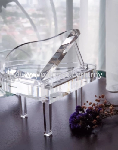 Acrylic Grand Piano Decoration