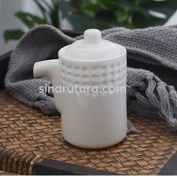 RX007 STRAIGHT POT Pot Magnesia Porcelain Ceramic Kedah, Malaysia, Lunas Supplier, Suppliers, Supply, Supplies | TH Sinar Utara Trading