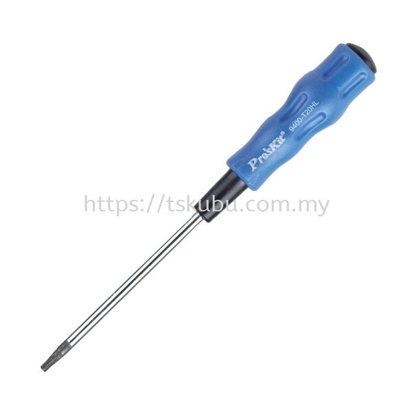 75189500 9400-T20HL (Pro'sKit ) SCREWDRIVER HAND TOOLS TOOLS & INSTRUMENTS Melaka, Malaysia Supplier, Retailer, Supply, Supplies | TS KUBU ELECTRONICS SDN BHD