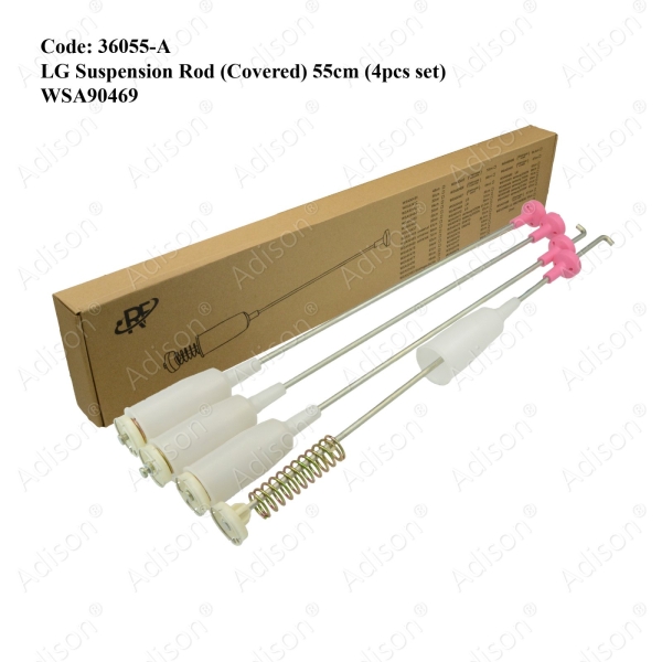 Code: 36055-A LG Suspension Rod (Covered) 55cm WSA90469 Shock Absorber Washing Machine Parts Melaka, Malaysia Supplier, Wholesaler, Supply, Supplies | Adison Component Sdn Bhd