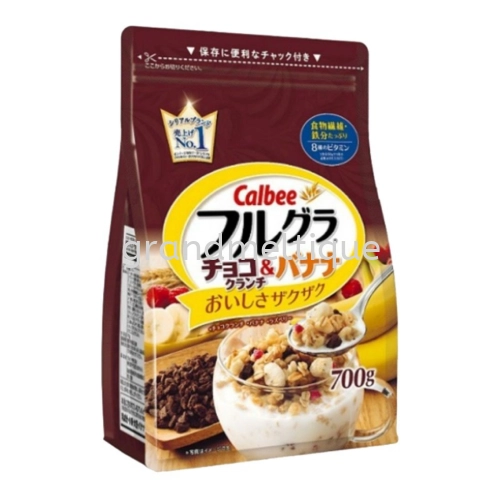 CALBEE FRUIT GRANOLA CHOCO CRUNCH & BANANA 卡乐比巧克力香蕉谷粮