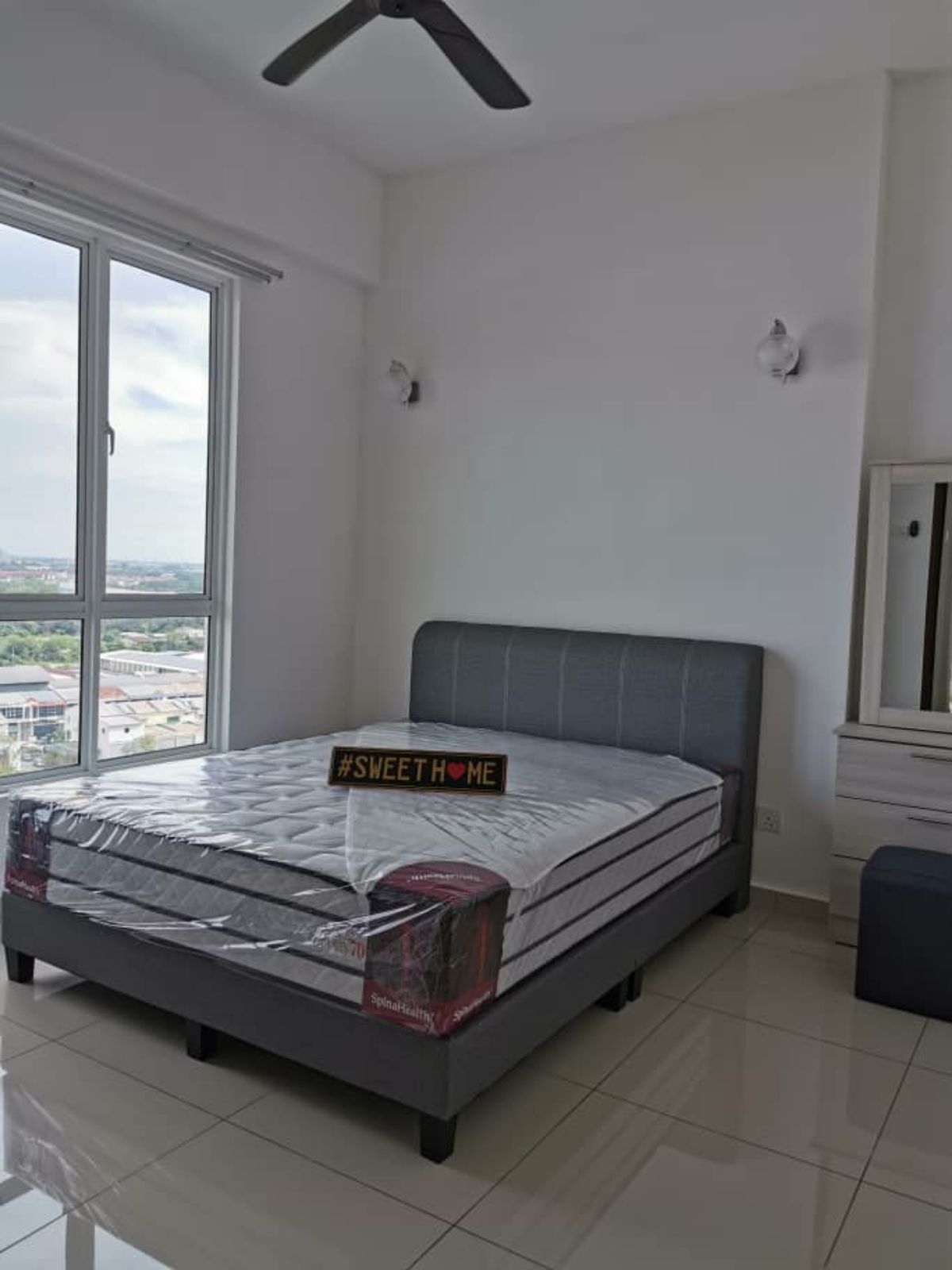 Bed and bedframe tilam dan katil set deliver in penang pulau pinang