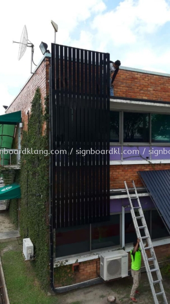 Ultimate Print Sdn Bhd  giant big 3d aluminium box up LED conceal lettering sigange signboard and light box project at shah alam  Aluminum Big 3D Box Up Lettering Sigange Kuala Lumpur (KL), Malaysia Pembinaan, Pasang, Pembekal | Great Sign Advertising (M) Sdn Bhd