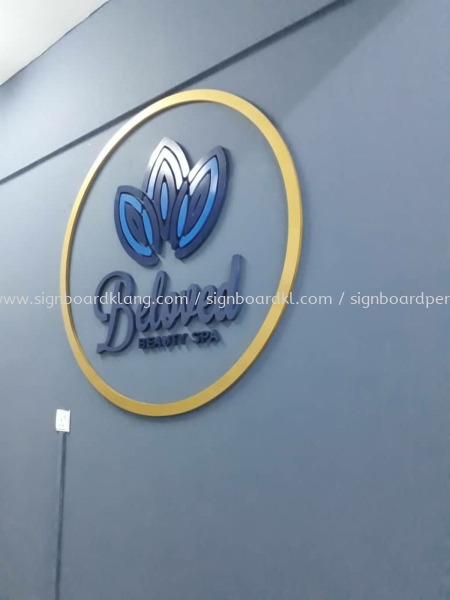 Beloved indoor 3D box up lettering signage at Kuala Lumpur PAPAN TANDA HURUF TIMBUL 3D Kuala Lumpur (KL), Malaysia Pembinaan, Pasang, Pembekal | Great Sign Advertising (M) Sdn Bhd