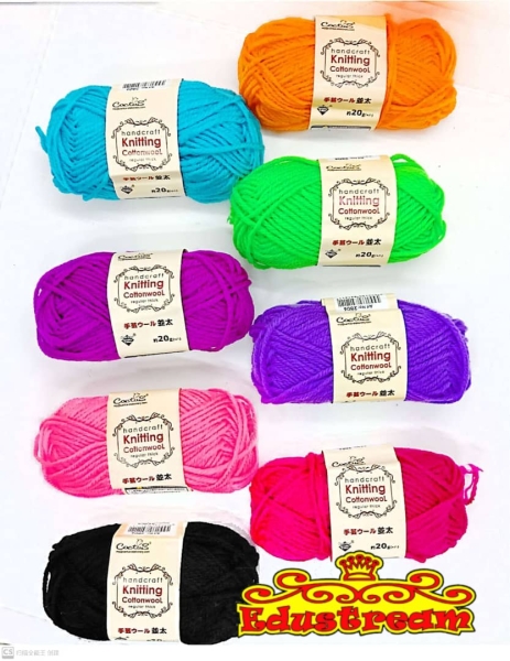 HANDCRAFT KNITTING COTTON WOOL Art Stationery & Craft Johor Bahru (JB), Malaysia Supplier, Suppliers, Supply, Supplies | Edustream Sdn Bhd